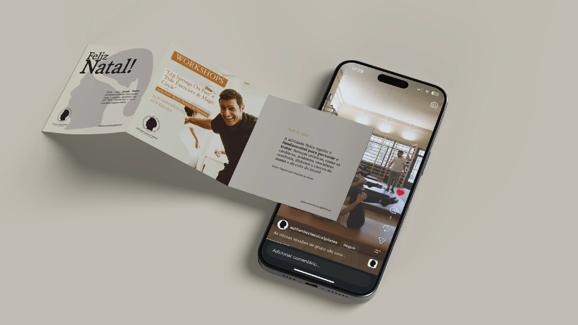 Authentic Classical Pilates final social media showcase