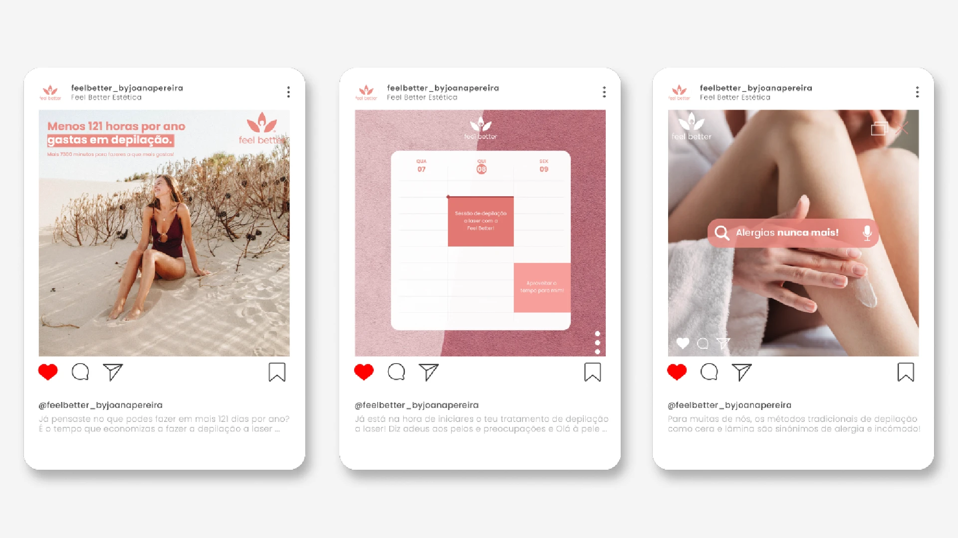 Feel Better social media showcase 2